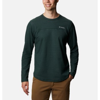 Columbia Muške Majice S Kapuljačom - Rugged Ridge Long Sleeve Crew Zelene | OFWE-03598